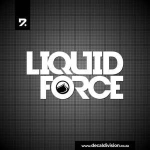 Liquid Force Logo Sticker - Stacked
